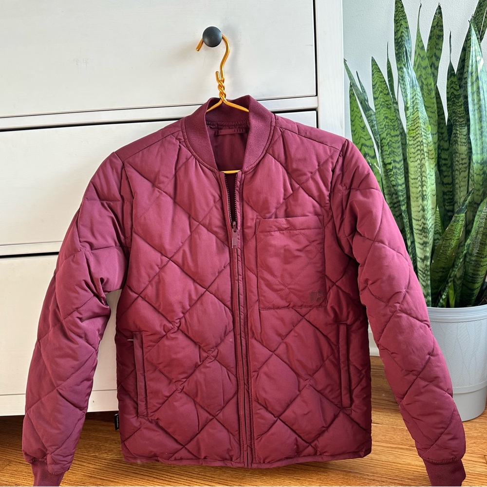 Frank and Oak Women’s Skyline Reversible Quilted Jacket. Size Small